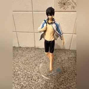 Anime Figure free iwatobi swim club haruka nanase figure